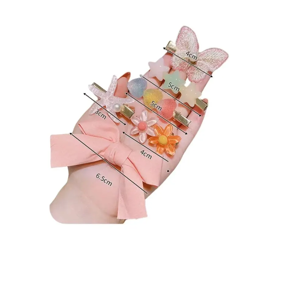 Pastel 27-piece hair clip set, product view 5 of 5
