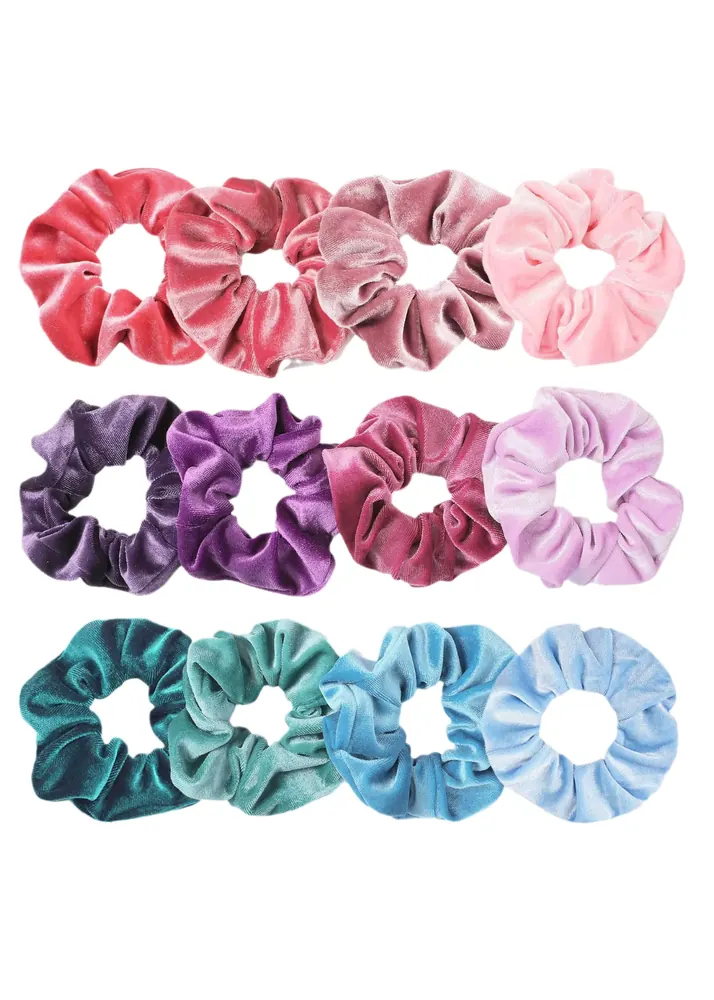 Premium velvet scrunchies, product view 3 of 3